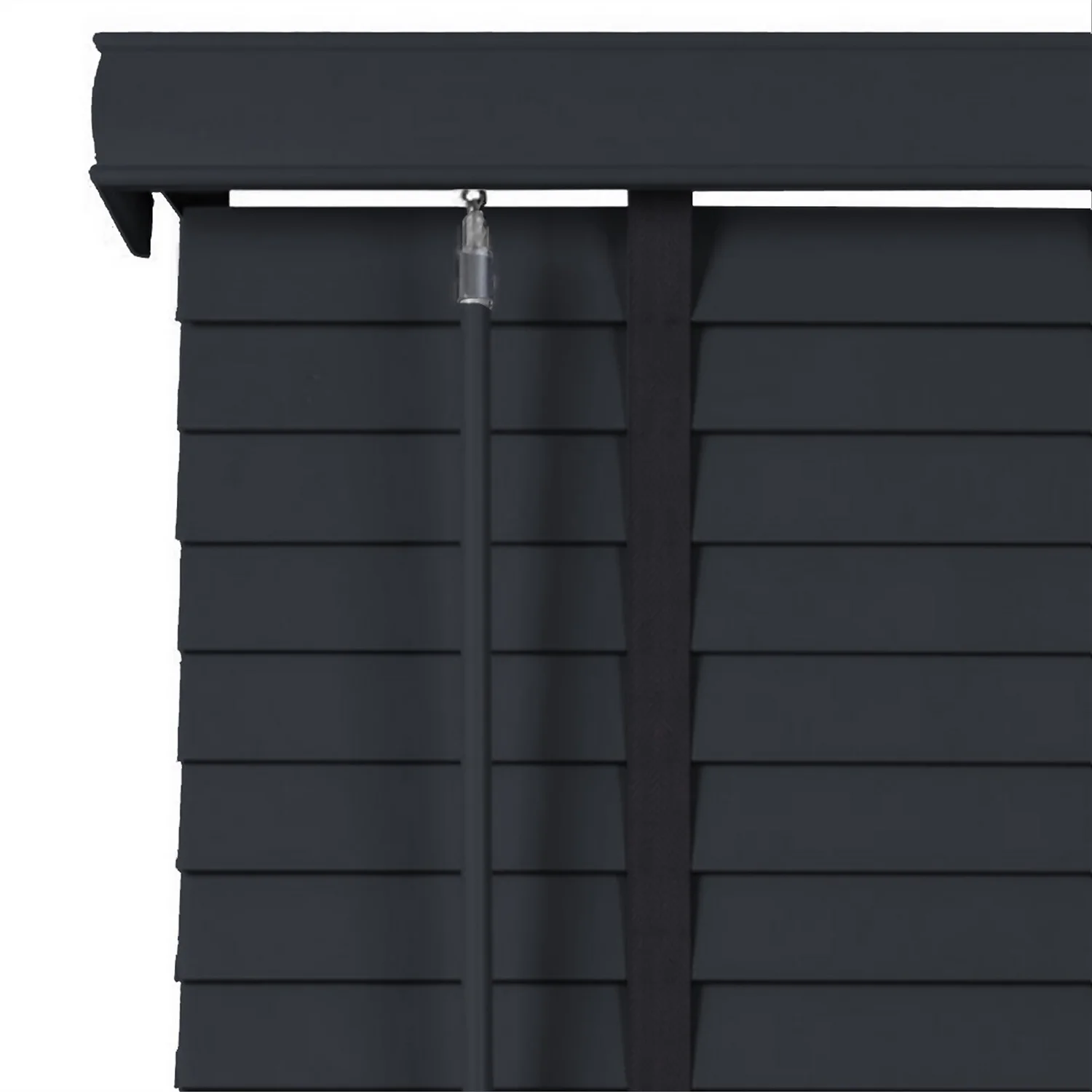 50mm Wood Venetian Blind - Slate - 180x160cm 8 50mm Wood Venetian Blind - Slate - 180x160cm - Image 6