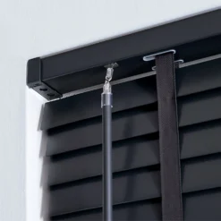 50mm Wood Venetian Blind - Slate - 180x160cm 14 50mm Wood Venetian Blind - Slate - 180x160cm -Home Furniture 13206171 6944884243031014