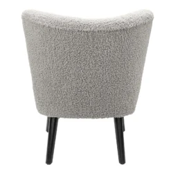 Sean Boucle Occasional Chair - Grey 12 Sean Boucle Occasional Chair - Grey -Home Furniture 13222760 1924920057680043