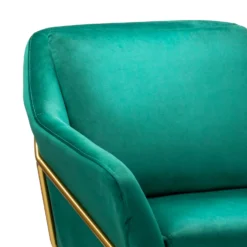 Evelyn Metal Frame Chair - Emerald -Home Furniture 13222772 6214932955638897