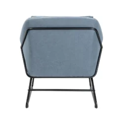 Evelyn Metal Frame Chair - Denim Blue -Home Furniture 13222781 2094940701639545