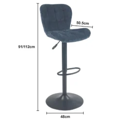 Sahara Height Adjustable Bar Stool -Home Furniture 13223765 1344927306688193