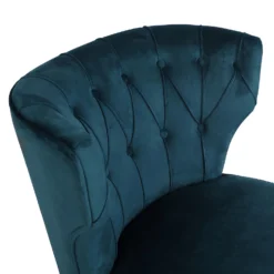 Sadie Velvet Accent Chair - Aegean Blue 17 Sadie Velvet Accent Chair - Aegean Blue -Home Furniture 13223769 1294958840720553