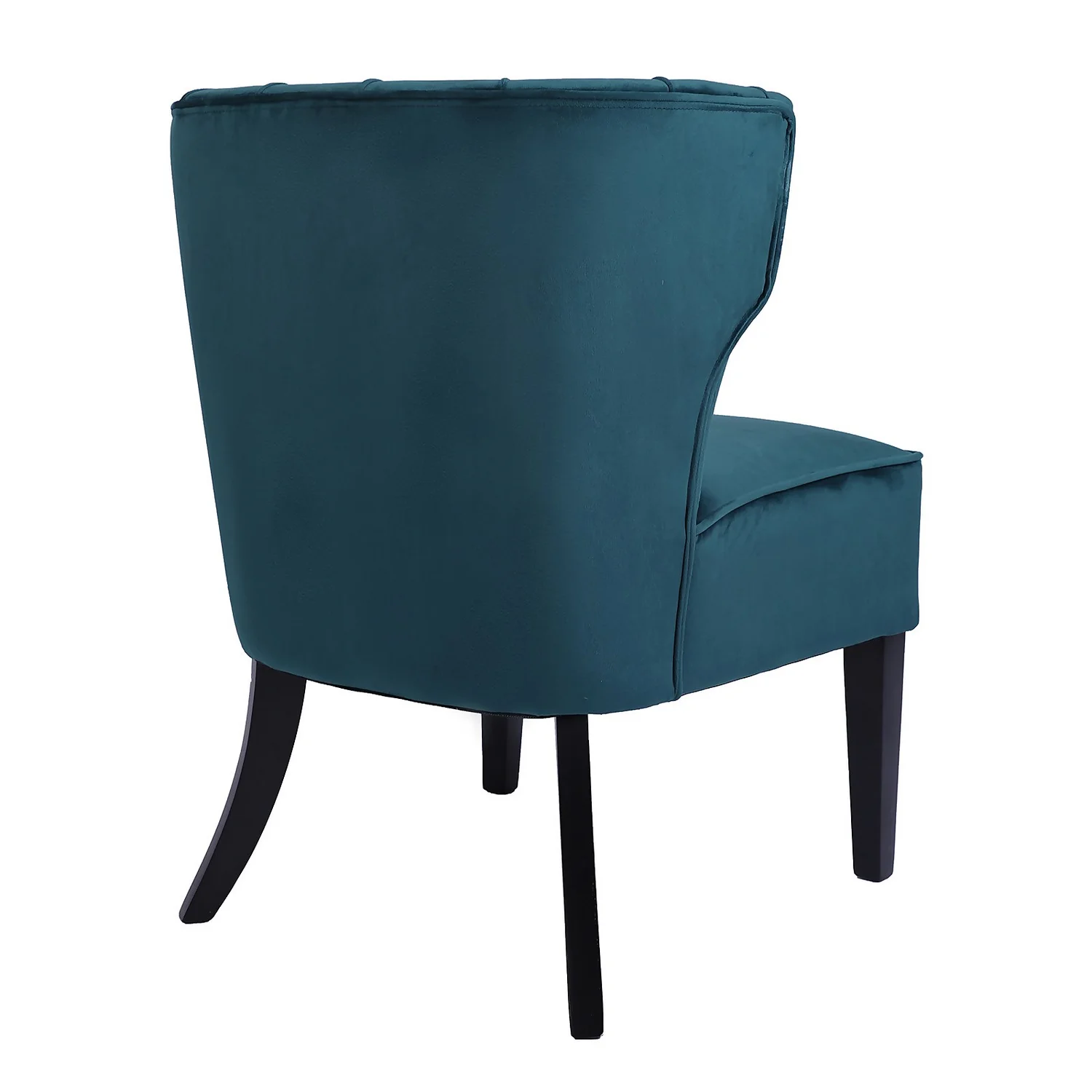 Sadie Velvet Accent Chair - Aegean Blue 7 Sadie Velvet Accent Chair - Aegean Blue - Image 5