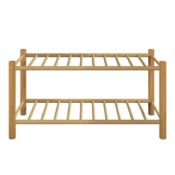 Living Elements 2 Tier Bamboo Shoe Rack -Home Furniture 13231129 6074929069075159