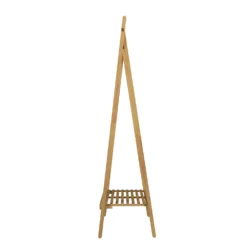 Foldable Bamboo Garment Rack -Home Furniture 13231131 1214927286499600