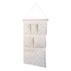 None Flexi Storage Kids 6 Pocket Hanging Organiser - White & Grey Polka Dot -Home Furniture 13277671 1024929069346554