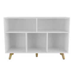 Kids Compact Storage Unit With Legs - White 14 Kids Compact Storage Unit With Legs - White -Home Furniture 13277674 1594929069581745