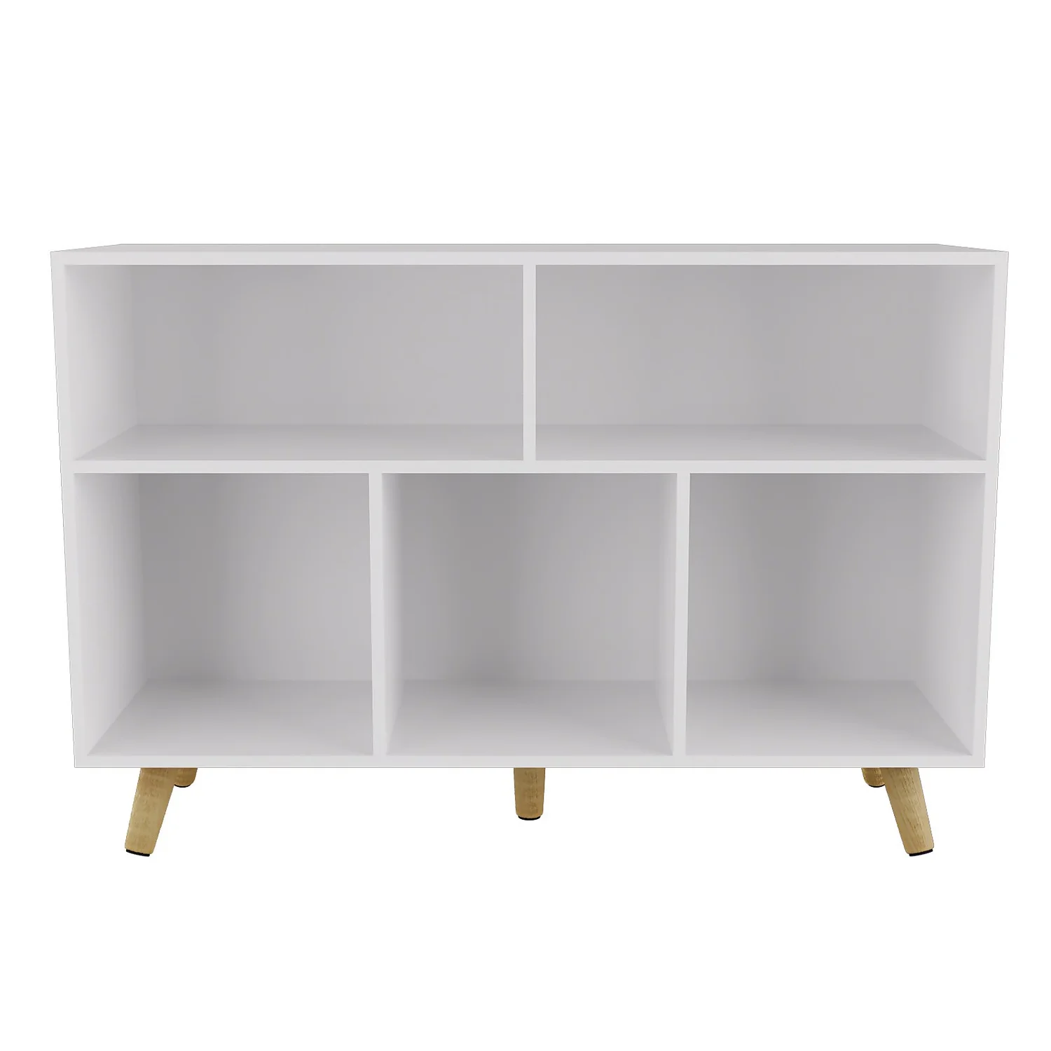 Kids Compact Storage Unit With Legs - White 7 Kids Compact Storage Unit With Legs - White - Image 5