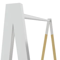Kids A-Frame Clothes Rail - Natural & White -Home Furniture 13277679 1994929069199977