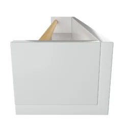 Kids Storage Rail Bookshelf - White & Natural -Home Furniture 13277681 6084928016567546