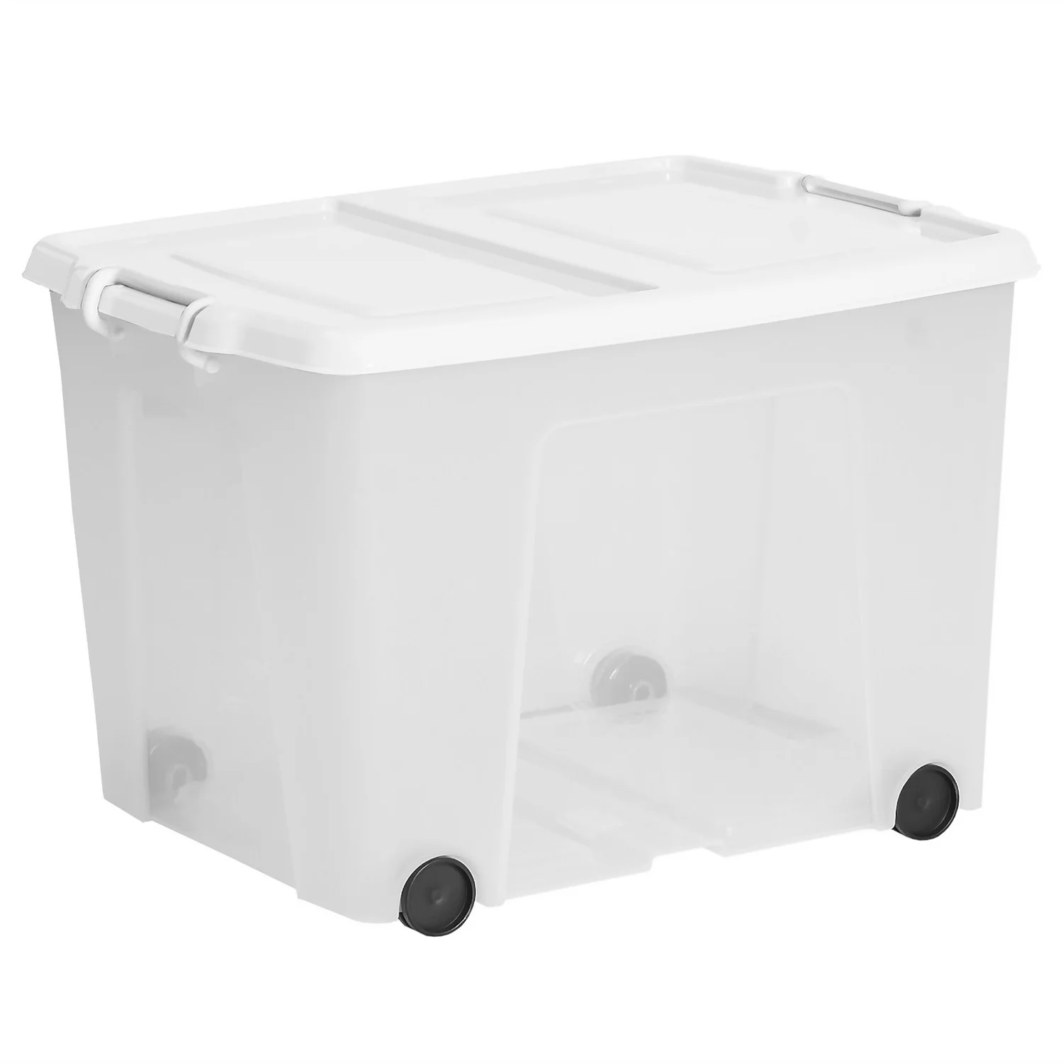 75L Storemaster Box With Lid - Clear 3 75L Storemaster Box With Lid - Clear