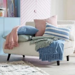 Chenille Cushion - Sage - 50x50cm -Home Furniture 13438775 6554964549065080