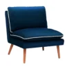 Pippa Pillow Accent Chair - Blue -Home Furniture 13514417 1954997229771117