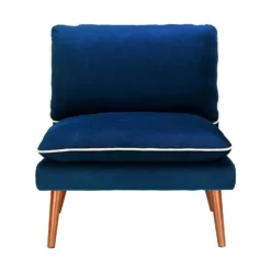 Pippa Pillow Accent Chair - Blue -Home Furniture 13514417 8174997229801594