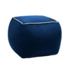 Pippa Square Pouffe - Blue 2 Pippa Square Pouffe - Blue -Home Furniture 13514423 1174997229948993