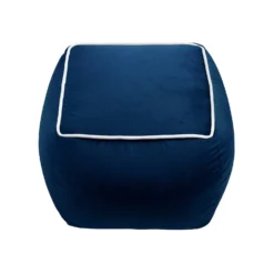 Pippa Square Pouffe - Blue 10 Pippa Square Pouffe - Blue -Home Furniture 13514423 2324997230008537
