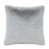 Faux Fur Rabbit Cushion - 45x45cm - Vapour -Home Furniture 13552792 5104964335714278