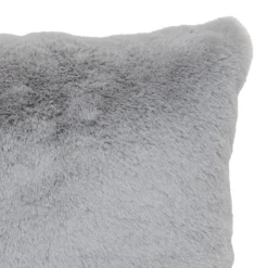 Faux Fur Rabbit Cushion - 45x45cm - Vapour -Home Furniture 13552792 8554964335813104