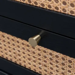 Kubu Rattan 2 Drawer Side Table - Black 15 Kubu Rattan 2 Drawer Side Table - Black -Home Furniture 13633731 1164974471828717