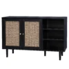 Kubu Rattan Sideboard - Black -Home Furniture 13633735 1554974679637040