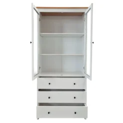 Ren Tall Storage Cabinet - White -Home Furniture 13633740 2484975449660996