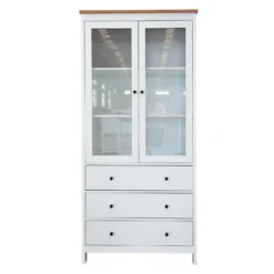 Ren Tall Storage Cabinet - White -Home Furniture 13633740 9754975449707727