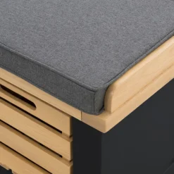 Ashstead Storage Bench - Oak & Charcoal 18 Ashstead Storage Bench - Oak & Charcoal -Home Furniture 13642204 1164953455835891