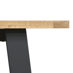 Ashstead Bench - Oak & Charcoal -Home Furniture 13642207 2004953454836543