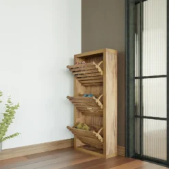 Erik Slatted Shoe Storage Unit -Home Furniture 13642845 1764967648417070