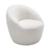 Bernie Boucle Chunky Tub Chair - Cream