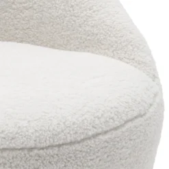 Bernie Boucle Chunky Tub Chair - Cream -Home Furniture 13644159 1184997056927107