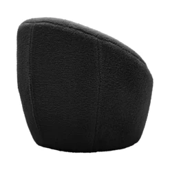 Bernie Boucle Chunky Tub Chair - Black 13 Bernie Boucle Chunky Tub Chair - Black -Home Furniture 13644161 1124997056857576