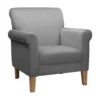 Carlotta Armchair - Grey -Home Furniture 13644165 1764977270737283