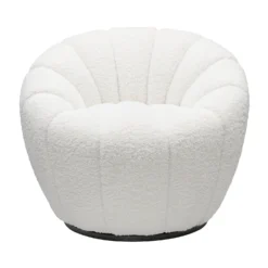 Brody Boucle Tub Armchair - Cream -Home Furniture 13644169 5364997056732875