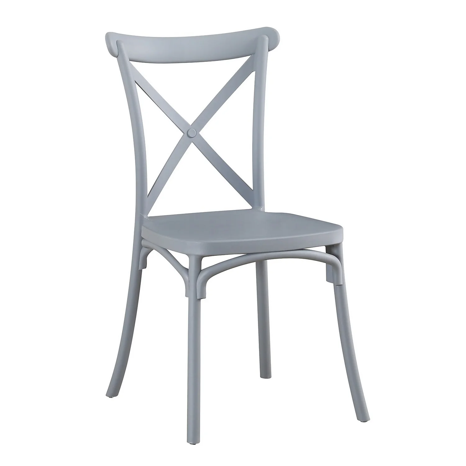 Bruce Bistro Chair - Grey 3 Bruce Bistro Chair - Grey