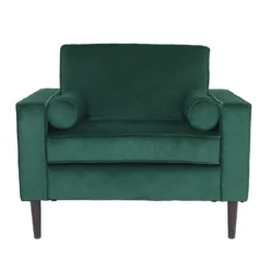 Merlin Velvet Armchair - Emerald -Home Furniture 13667706 1414964355407412
