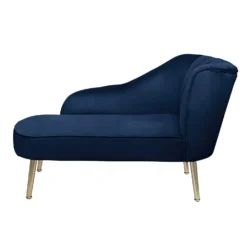 Gigi Velvet Chaise Longue - Midnight 14 Gigi Velvet Chaise Longue - Midnight -Home Furniture 13698290 1394975247801325