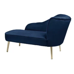 Gigi Velvet Chaise Longue - Midnight 16 Gigi Velvet Chaise Longue - Midnight -Home Furniture 13698290 2034975247853810