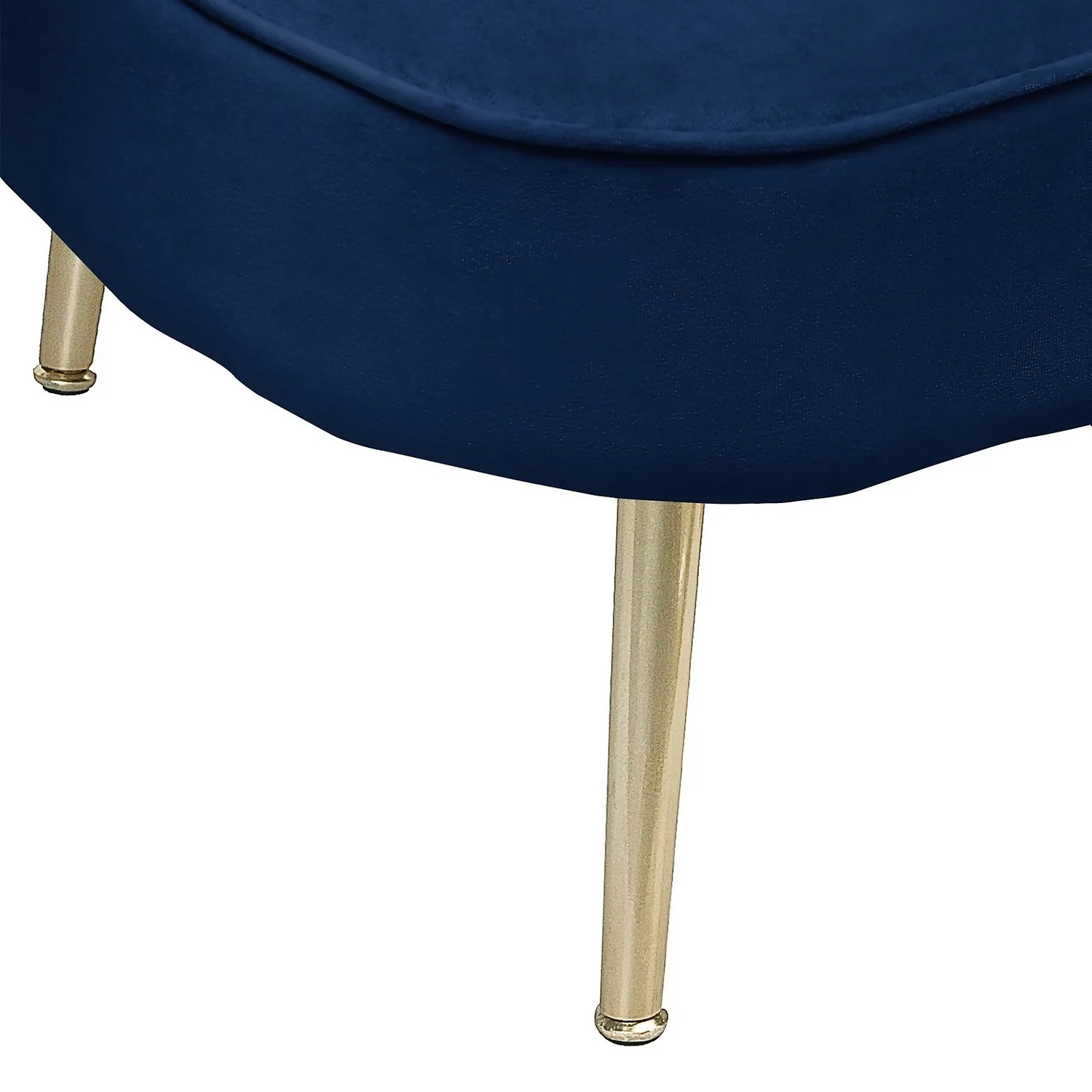 Gigi Velvet Chaise Longue - Midnight 10 Gigi Velvet Chaise Longue - Midnight - Image 8