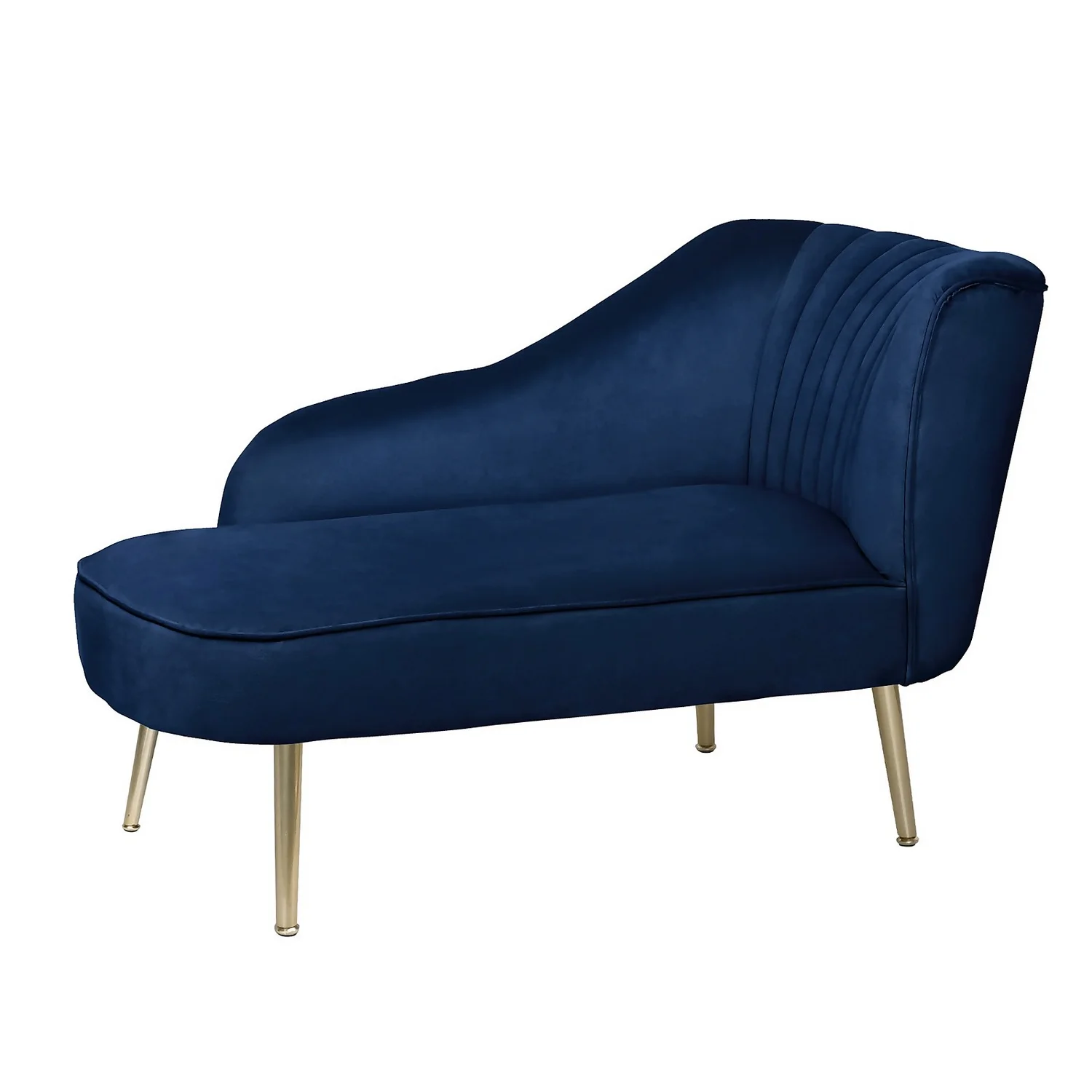 Gigi Velvet Chaise Longue - Midnight 3 Gigi Velvet Chaise Longue - Midnight