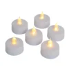Pack Of 6 LED Tealight Candles - White -Home Furniture 13794262 6995009419291929