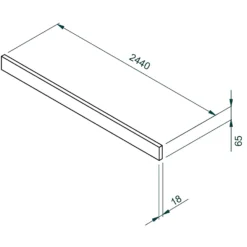House Beautiful Plinth, Realm - Matt White 8 House Beautiful Plinth, Realm - Matt White -Home Furniture 13864377 1355006327006487