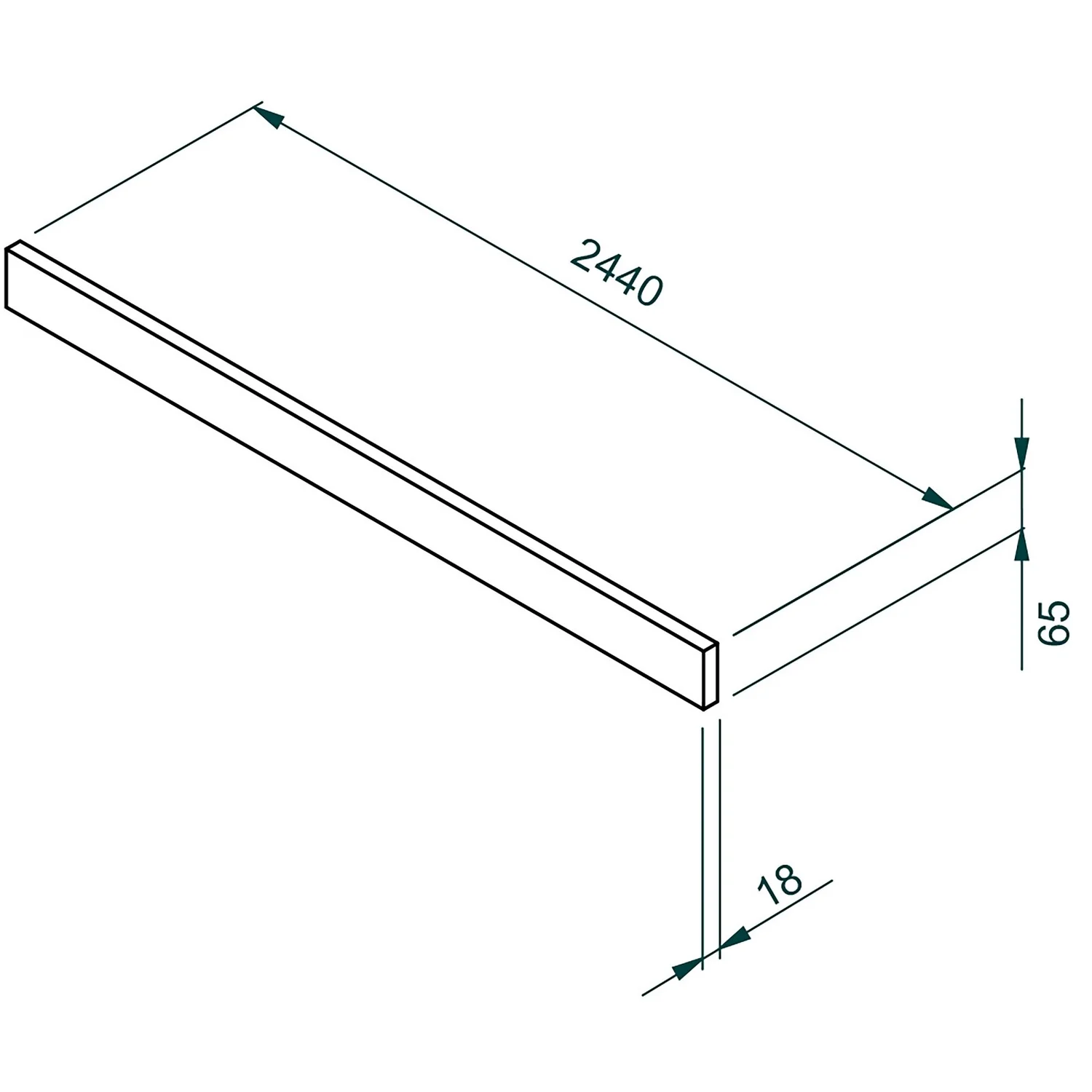 House Beautiful Plinth, Realm - Matt White 5 House Beautiful Plinth, Realm - Matt White - Image 3