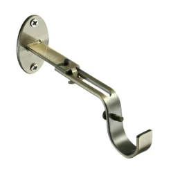 Extendable Curtain Pole With Cage Ball Finial - Brass -Home Furniture 13909289 4814987948277298