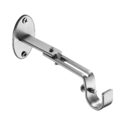 Extendable Curtain Pole With Crystal Finial - Brass -Home Furniture 13909294 1154987948275099