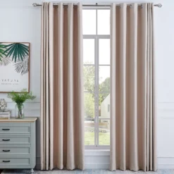 Extendable Curtain Pole With Cage Ball Finial - Steel -Home Furniture 13909296 1864987948441800