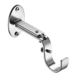 Extendable Curtain Pole With Cage Ball Finial - Steel -Home Furniture 13909296 6204987948528668