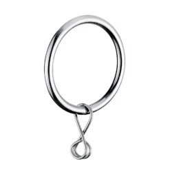 Extendable Curtain Pole With Crackle Glass Finial - Steel -Home Furniture 13909332 2134987948630350