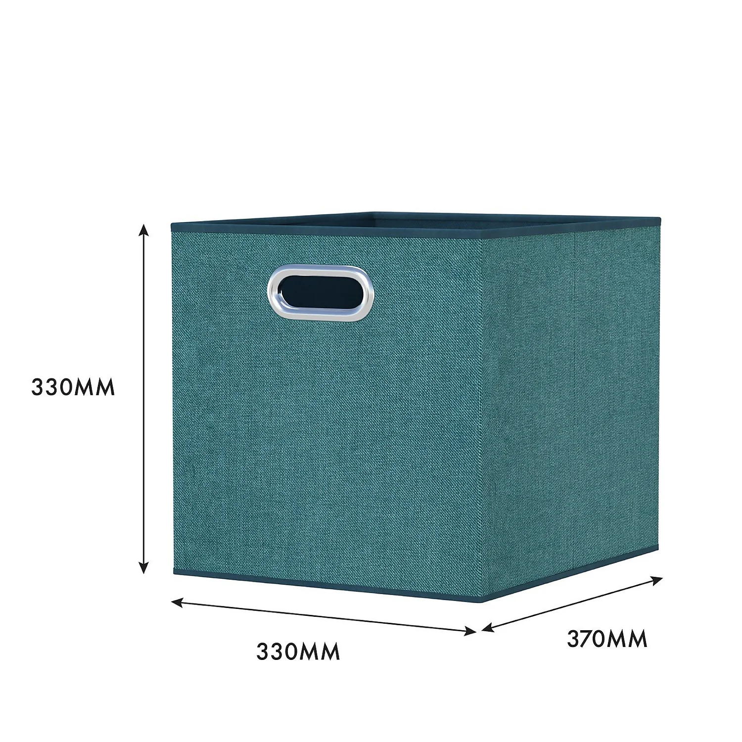 Clever Cube Fabric Insert - Set Of 2 - Jade Green 7 Clever Cube Fabric Insert - Set Of 2 - Jade Green - Image 5